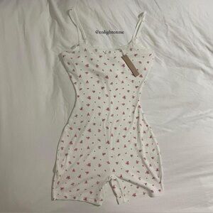 Skims Soft Lounge Lace Onesie